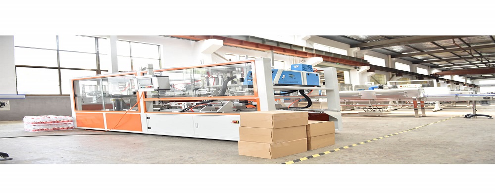 What is the principle of a box packing machine