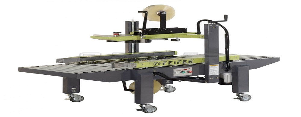 What are the normal types of carton-sealing machines