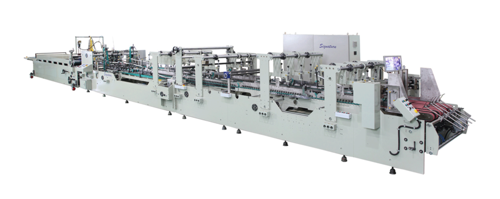 What are the types of folding carton machines