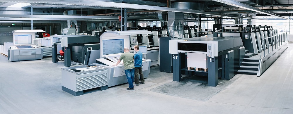 What equipment does a printing house need