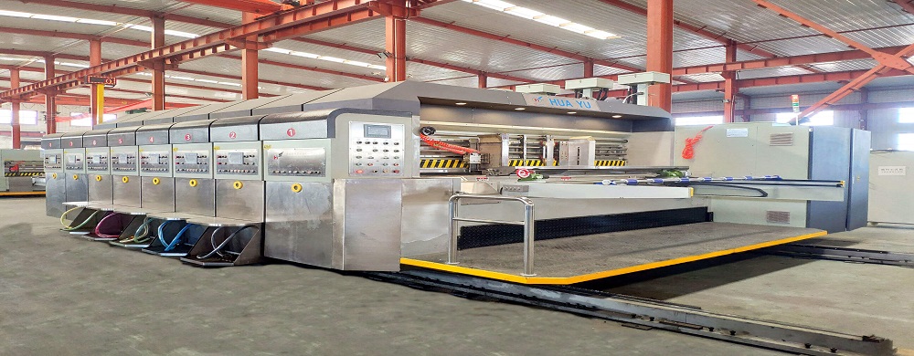 What are the classifications of corrugated box printing machines