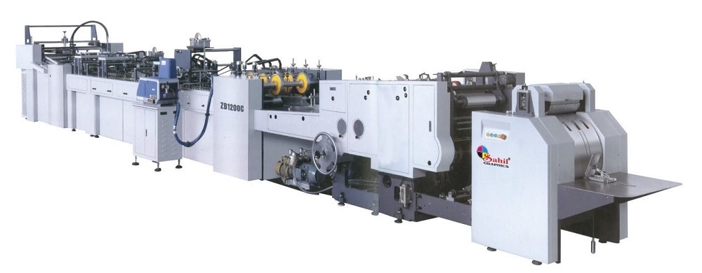 What is the operation of the paper feeding machine