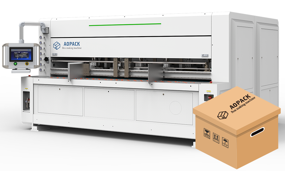 BM2800-Ultra Corrugated Box Making Machine With Digital Printing