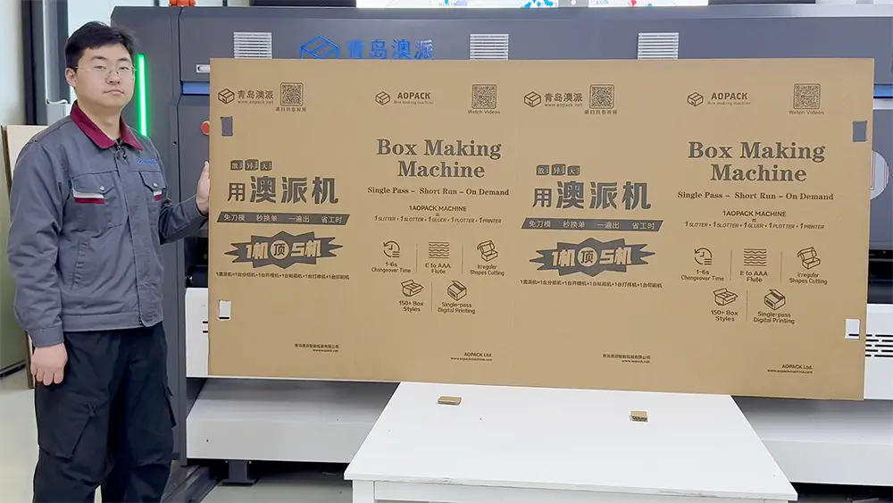 Digital Printing Tray box by BM2800-Ultra