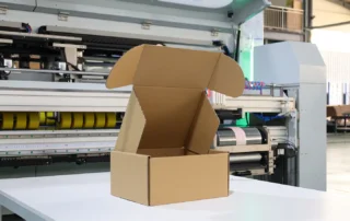 automatic box making machine production