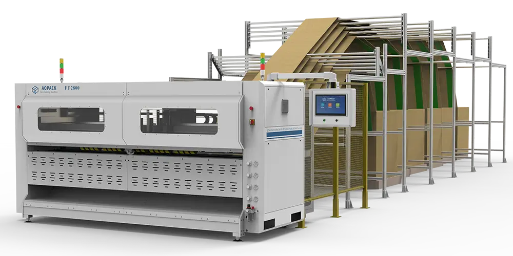 Fanfold Cardboard Box Making Machine FF2800
