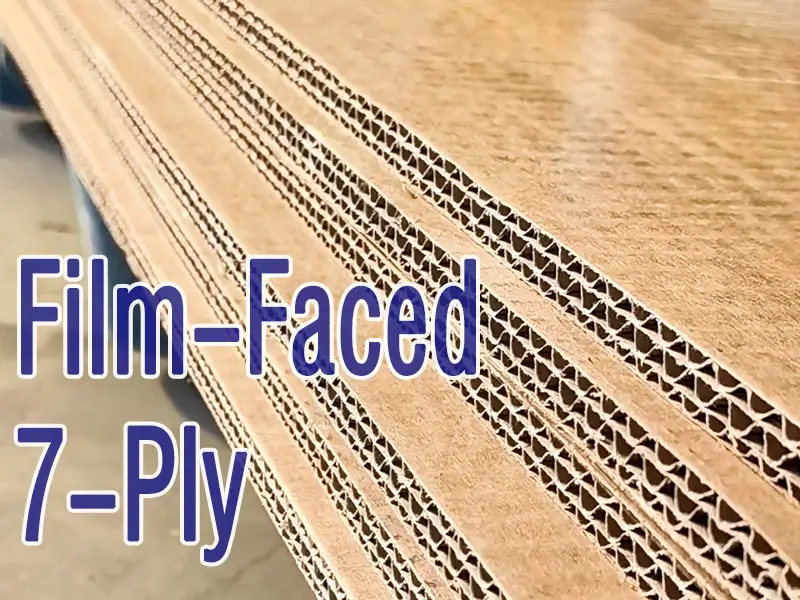 Film-Faced-7-Ply-Corrugated-Cardboard