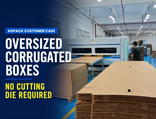 How a Short-Run Box Making Machine Handles Oversized Corrugated Orders