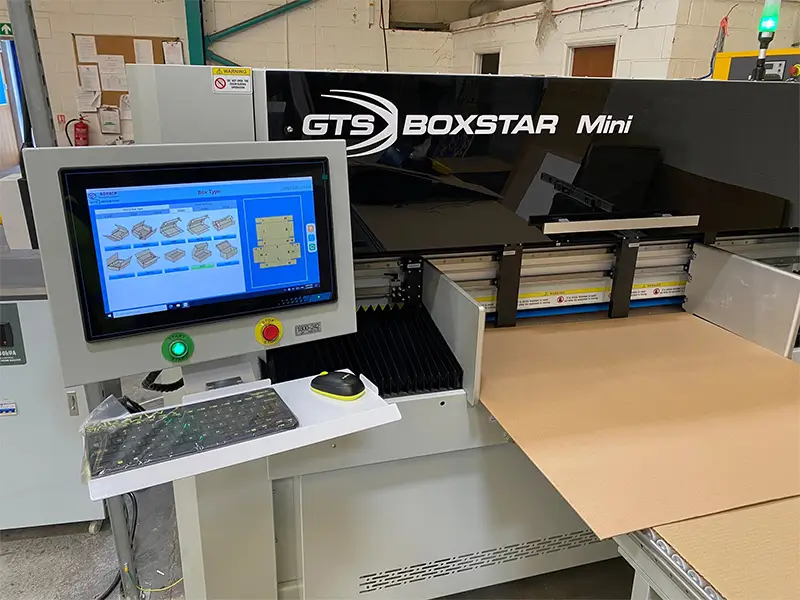 Aopack BM1800-Mini installed at Postpack UK