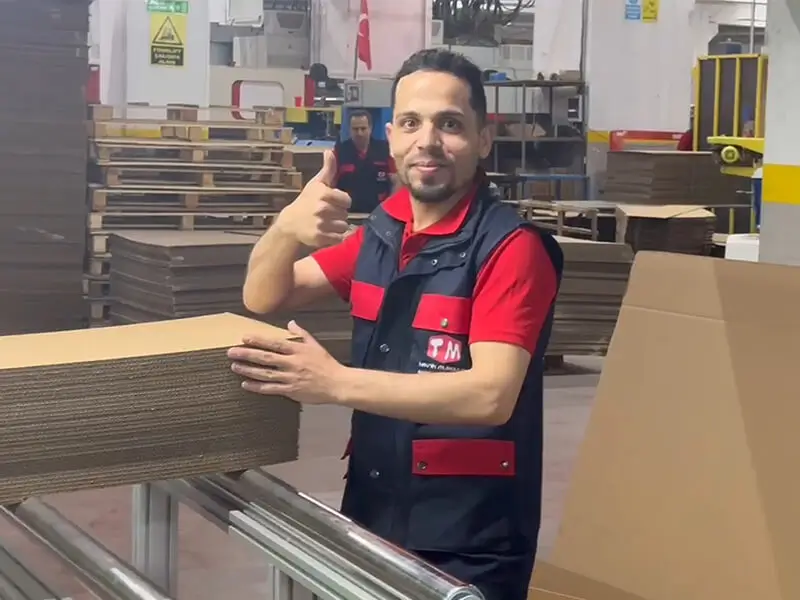 Aopack box making machine customer case 