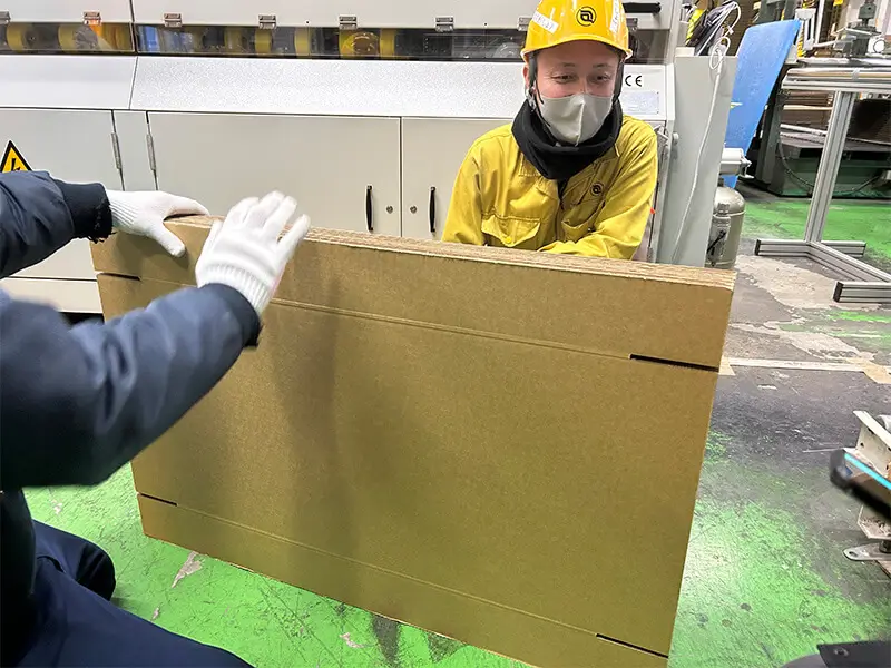 Aopack box making machine customer case 