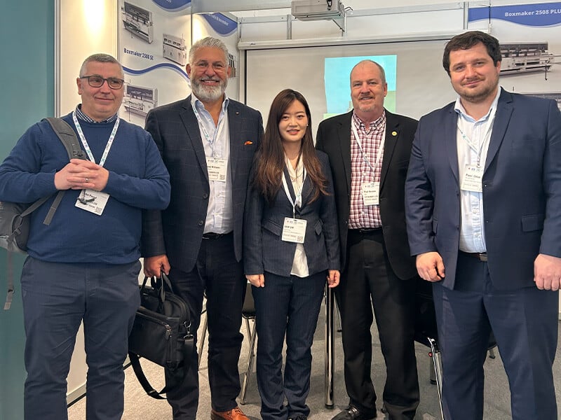 Aopack box making machine expo