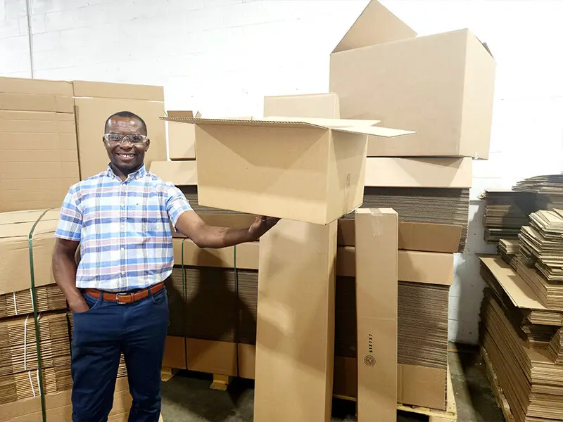 Aopack box making machine customer case 