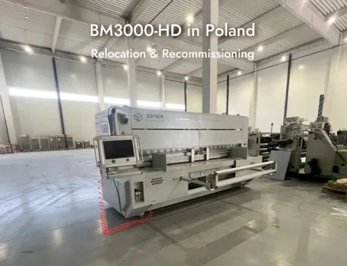 BM3000-HD Box Making Machine Relocation and Recommissioning in Poland