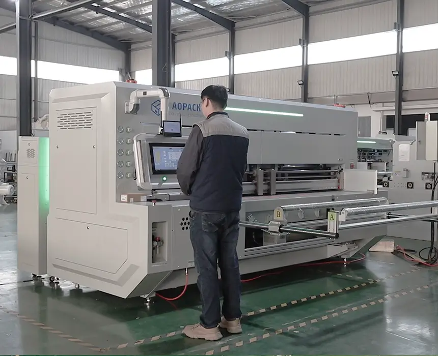 Box Making Machine Manufacturer Special for Single Pass / Short Run / On Demand Corrugated Cardboard 