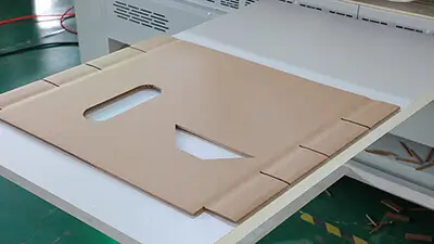 Vibrating Knife Function of Aopack box making machine-Final Box
