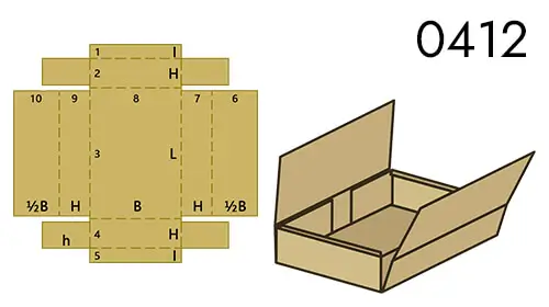 fefco 0412 cardboard box type fefco 0412 cardboard box type