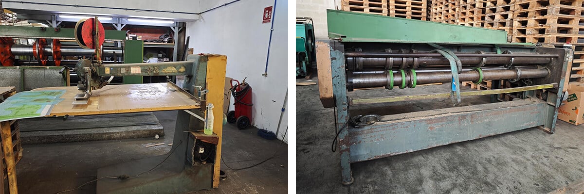 traditional box making machine die-cutting machine